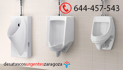 Desatascos urinarios Zaragoza